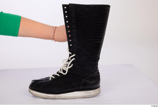 Danas Clothes  342 black high lace-up boots foot sports…